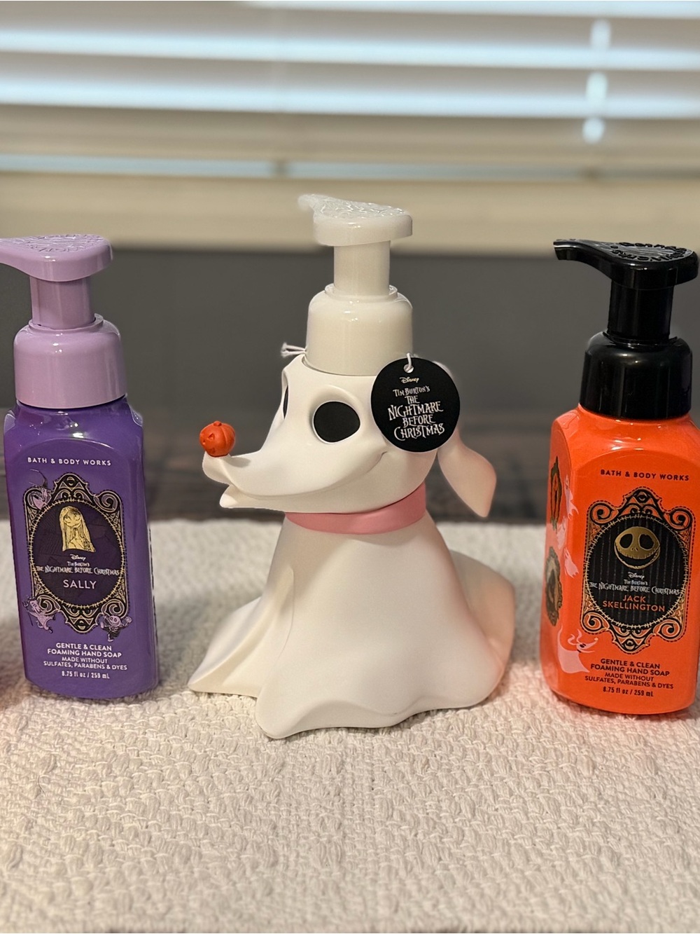 Nightmare before Christmas x Bath and Body works Zero soap dispenser